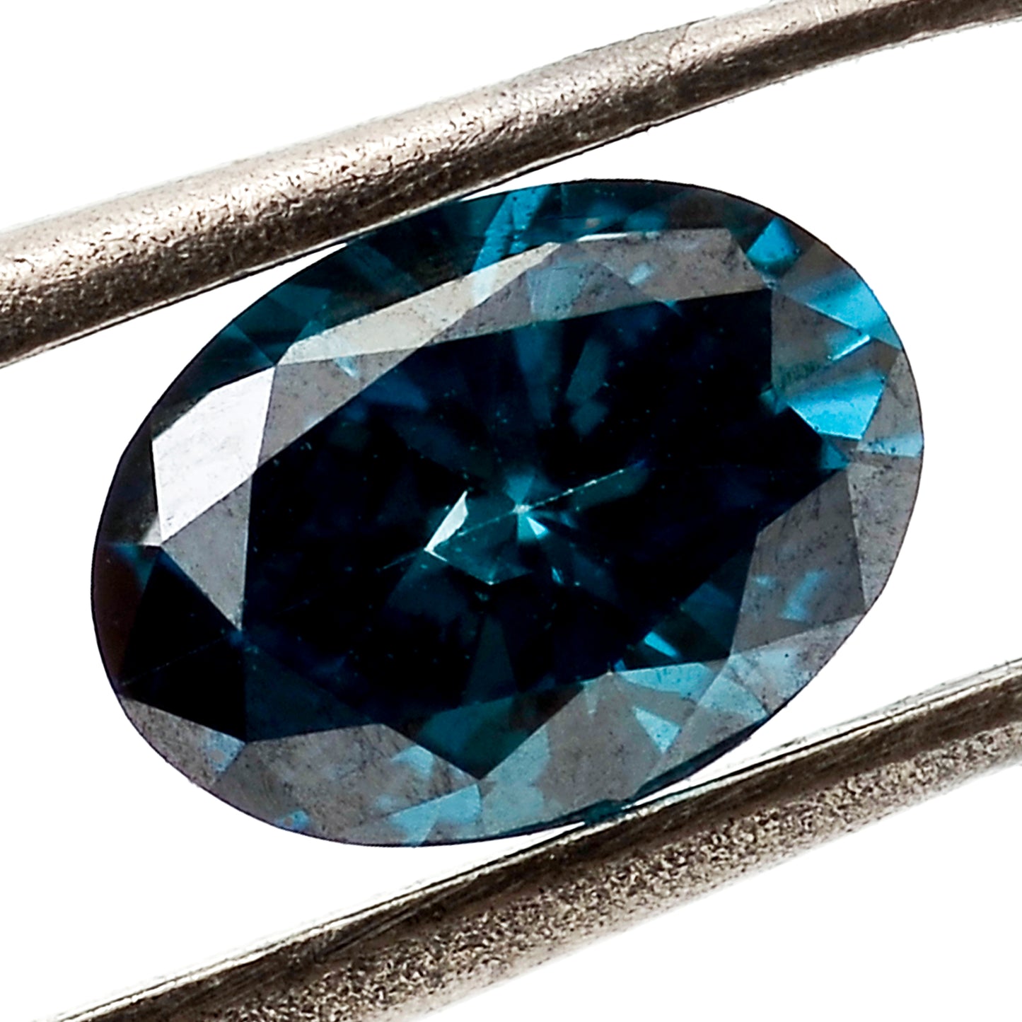 0.25 Blue Diamond Oval Loose Diamond