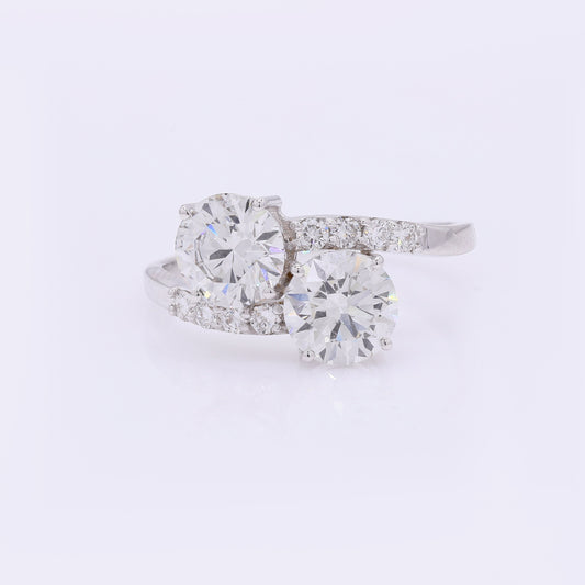 2.29 Carats Lab Grown Diamond 14K Gold Ring
