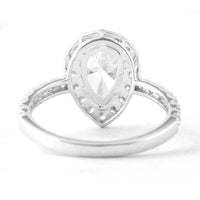 2.15 Carats Lab Grown Diamond 14K Gold Ring