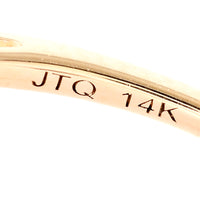 4.91 Ct Pear Cabochon Natural Tourmaline 14K Gold Ring