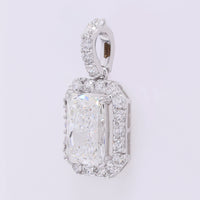 2.43 Carats Lab Grown Diamond 14K Gold Pendant