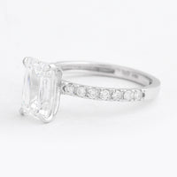 2.20 Carats Lab Grown Diamond 14K Gold Ring