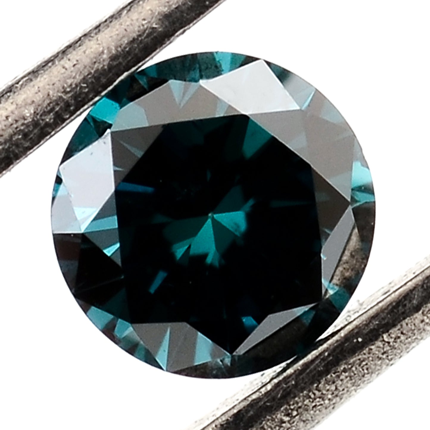 0.55 Blue Diamond Round Loose Gemstone