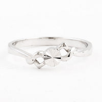 0.00 Ct Plain 925 Sterling Silver Ring