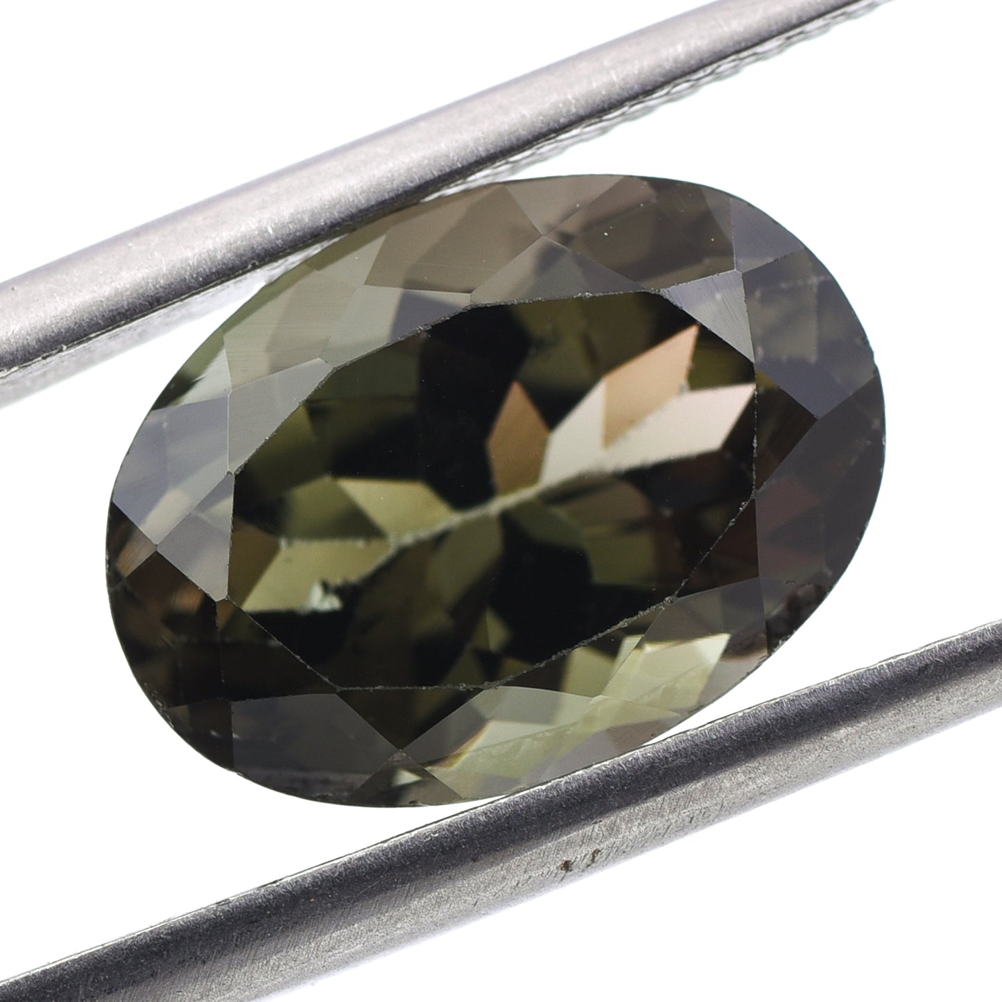 6.37 Natural Tourmaline Verdelite Oval Mixed Cut Gemstone