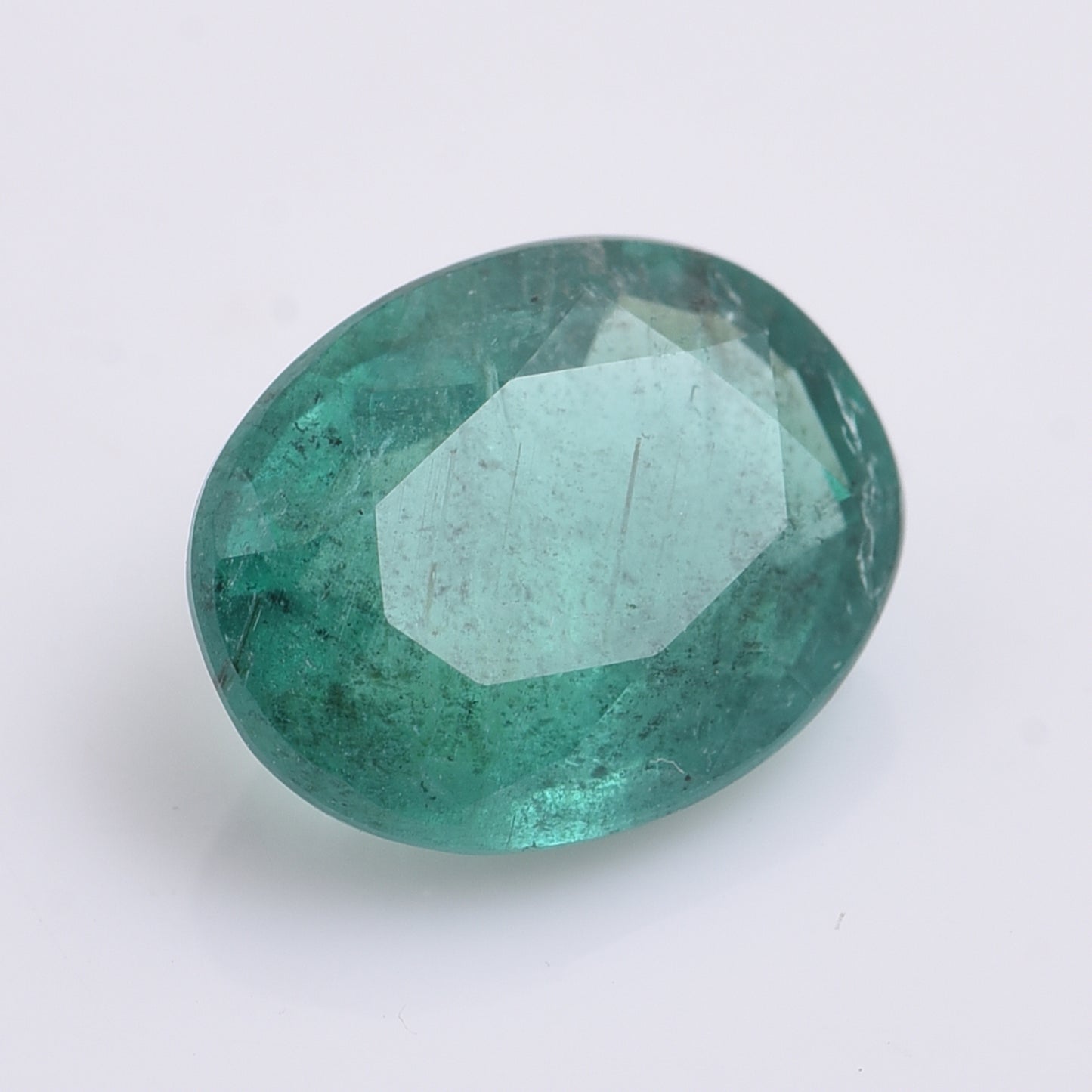 2.45 Natural Beryl Emerald Oval Mixed Cut Gemstone