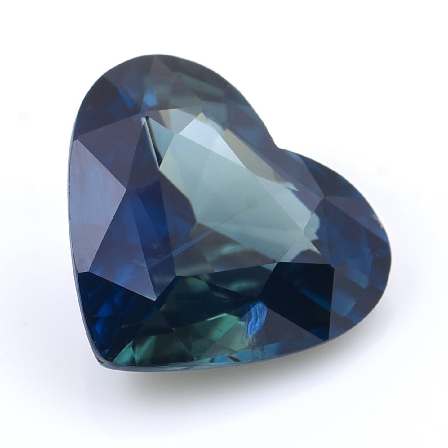 2.53 Natural Corundum Sapphire Heart Mixed Cut Gemstone
