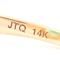 1.46 Ct Octagon Step Cut Natural Emerald 14K Gold Ring