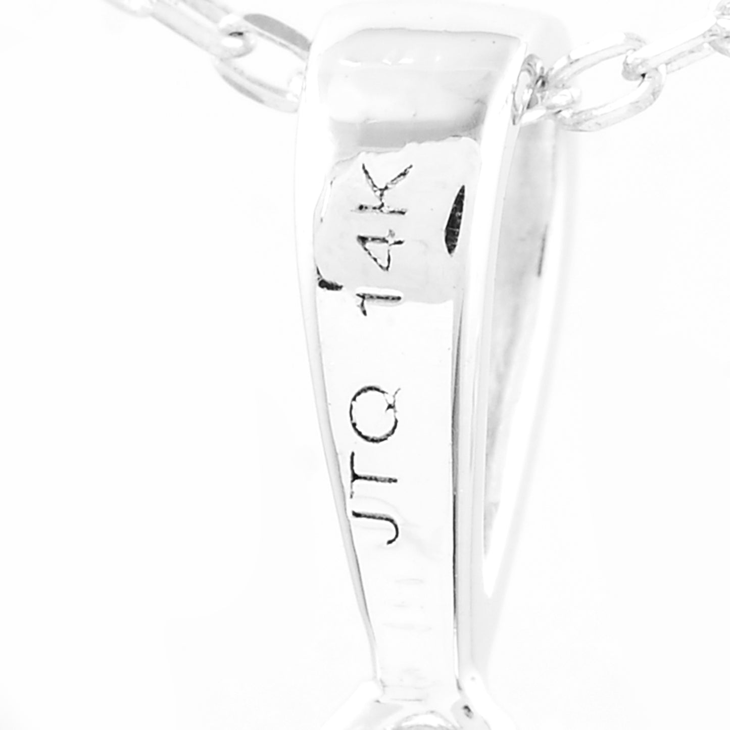 1.46 Carats Lab Grown Diamond 14K Gold Pendant