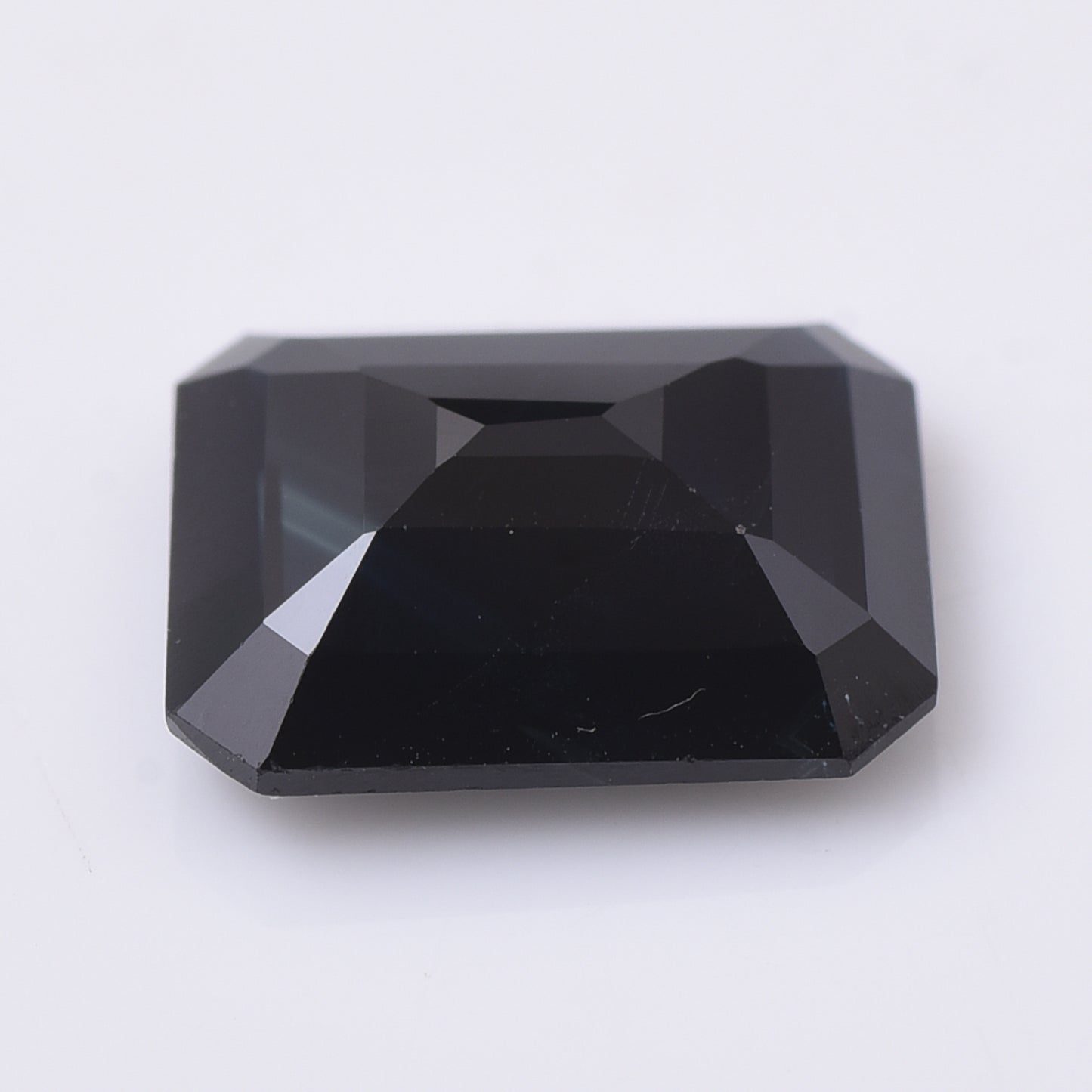 4.22 Natural Corundum Sapphire Emerald Cut Gemstone
