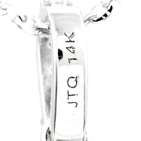 5.30 Carats Lab Grown Diamond 14K Gold Pendant