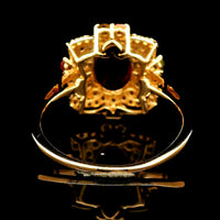 2.32 Ct Oval Tourmaline 14K Gold Ring