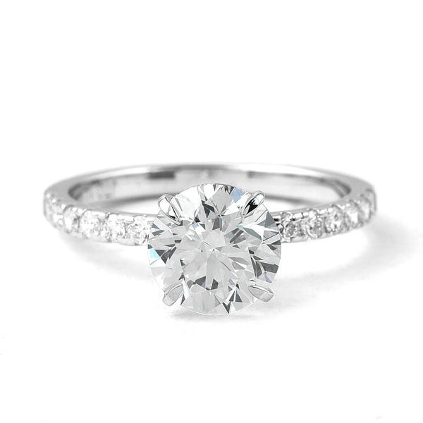 2.23 Carats Lab Grown Diamond 14K Gold Ring
