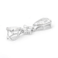 3.30 Carats Lab Grown Diamond 14K Gold Pendant