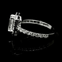2.10 Carats Lab Grown Diamond 14K Gold Ring