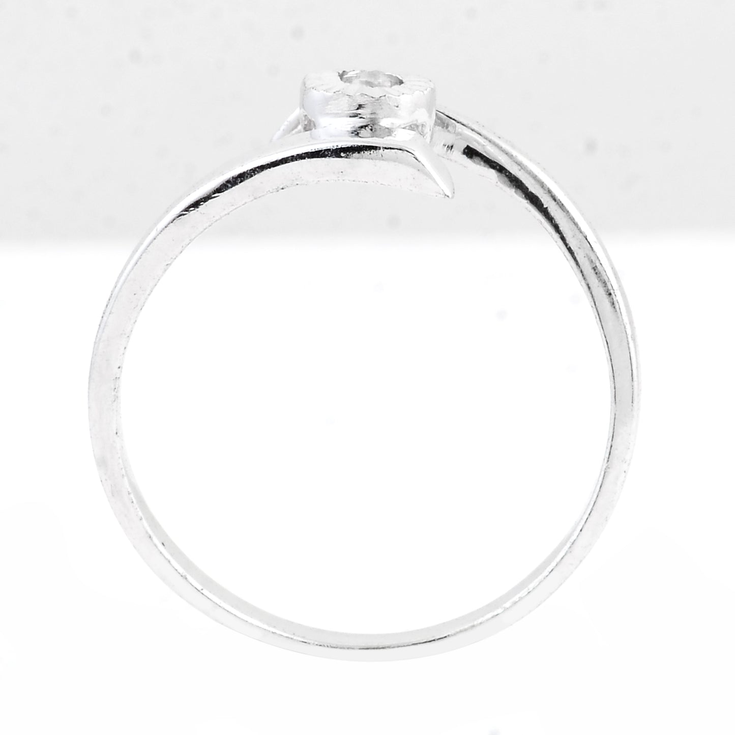 0.17 Ct Cubic Zirconia 925 Sterling Silver Ring