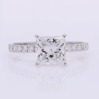 2.18 Carats Lab Grown Diamond 14K Gold Ring