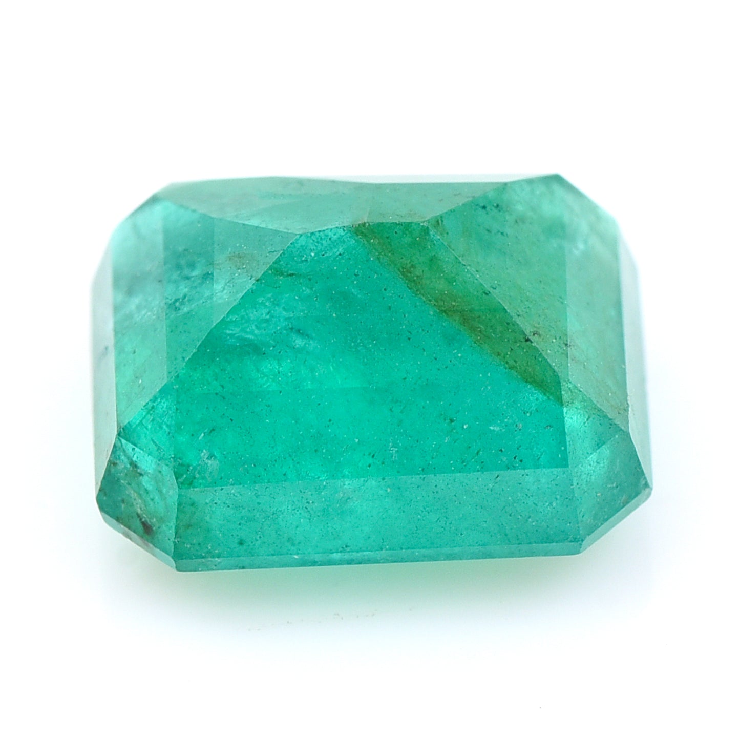 3.71 Natural Beryl Emerald Emerald Cut Gemstone