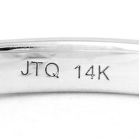 2.00 Carats Blue Lab Grown Diamond 14K Gold Ring