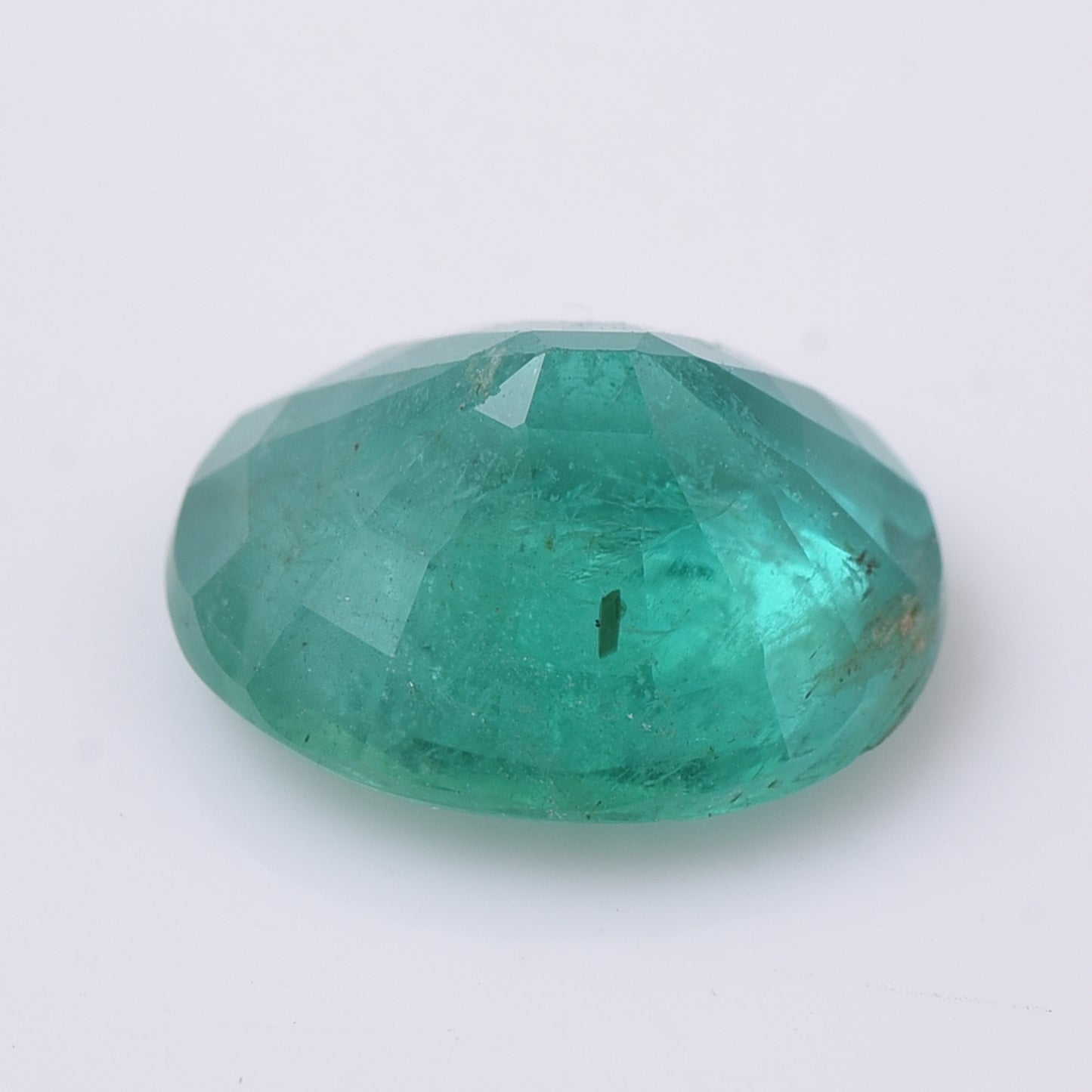 2.44 Natural Beryl Emerald Oval Mixed Cut Gemstone