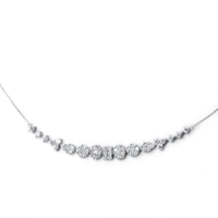 2.15 Carats Lab Grown Diamond 14K Gold Necklace