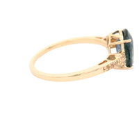 2.74 Ct Oval Sapphire 14K Gold Ring
