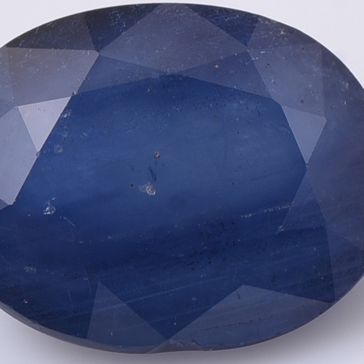 3.17 Natural Corundum Sapphire Oval Mixed Cut Gemstone