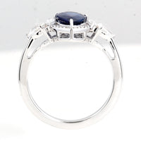 2.70 Carats Sapphire 14K Gold Ring