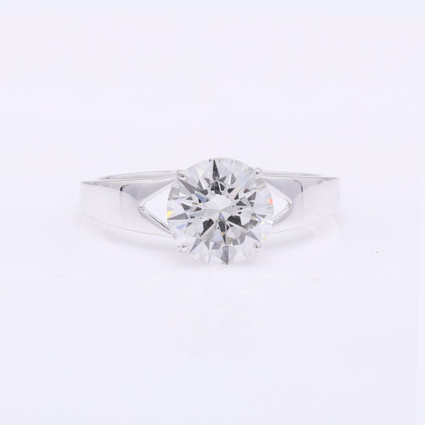 2.01 Carats Lab Grown Diamond 14K Gold Ring