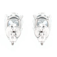 2.98 Carats Lab Grown Diamond 14K Gold Earrings