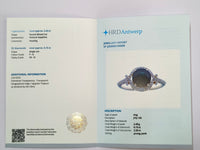 2.48 Ct Round Mixed Cut Natural Sapphire 14K Gold Ring