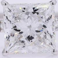 2.18 Carats Lab Grown Diamond 14K Gold Ring