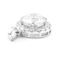 2.29 Carats Lab Grown Diamond 14K Gold Pendant