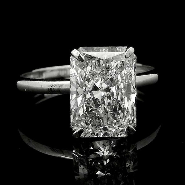 2.56 Carats Lab Grown Diamond 14K Gold Ring