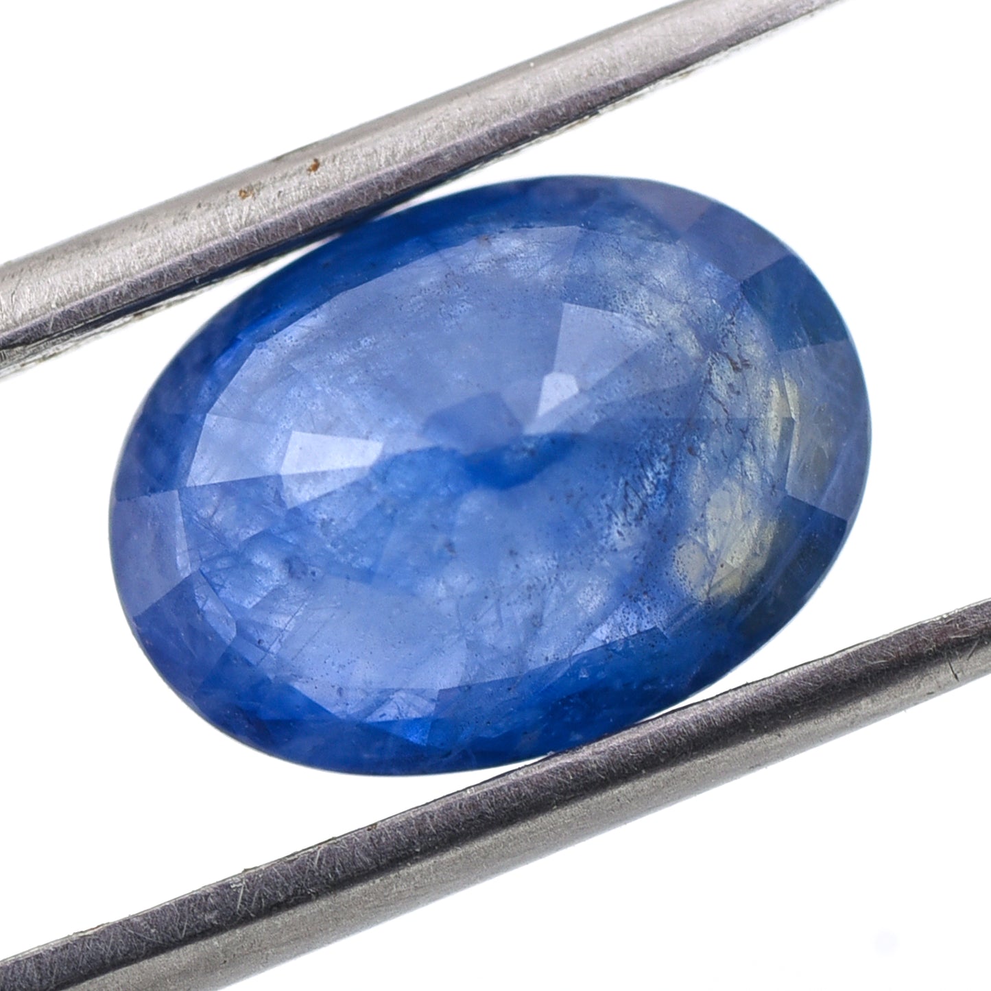 3.52 Natural Corundum Sapphire Oval Mixed Cut Gemstone