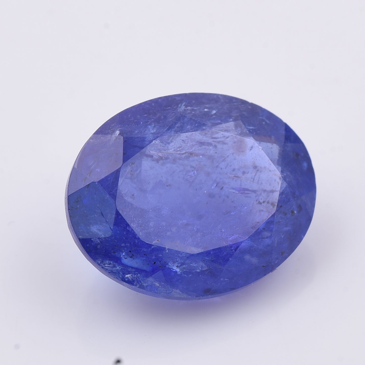 7.74 Natural Zoisite Tanzanite Oval Mixed Cut Gemstone