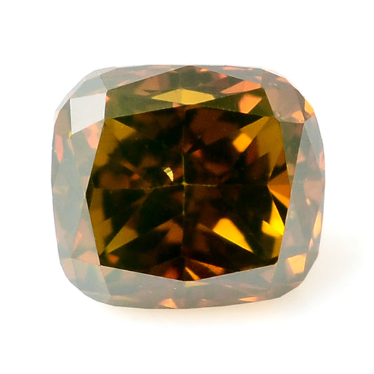 0.29 Carat Red Diamond Cushion Loose Gemstone