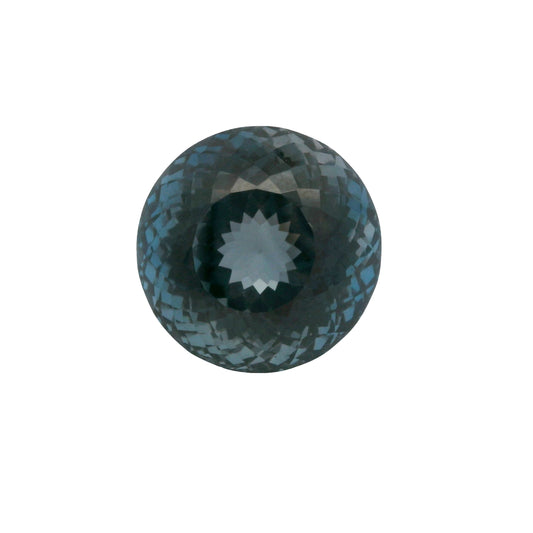 63.87 London Blue Topaz Round Gemstone