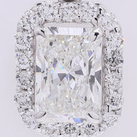 2.33 Carats Lab Grown Diamond 14K Gold Pendant