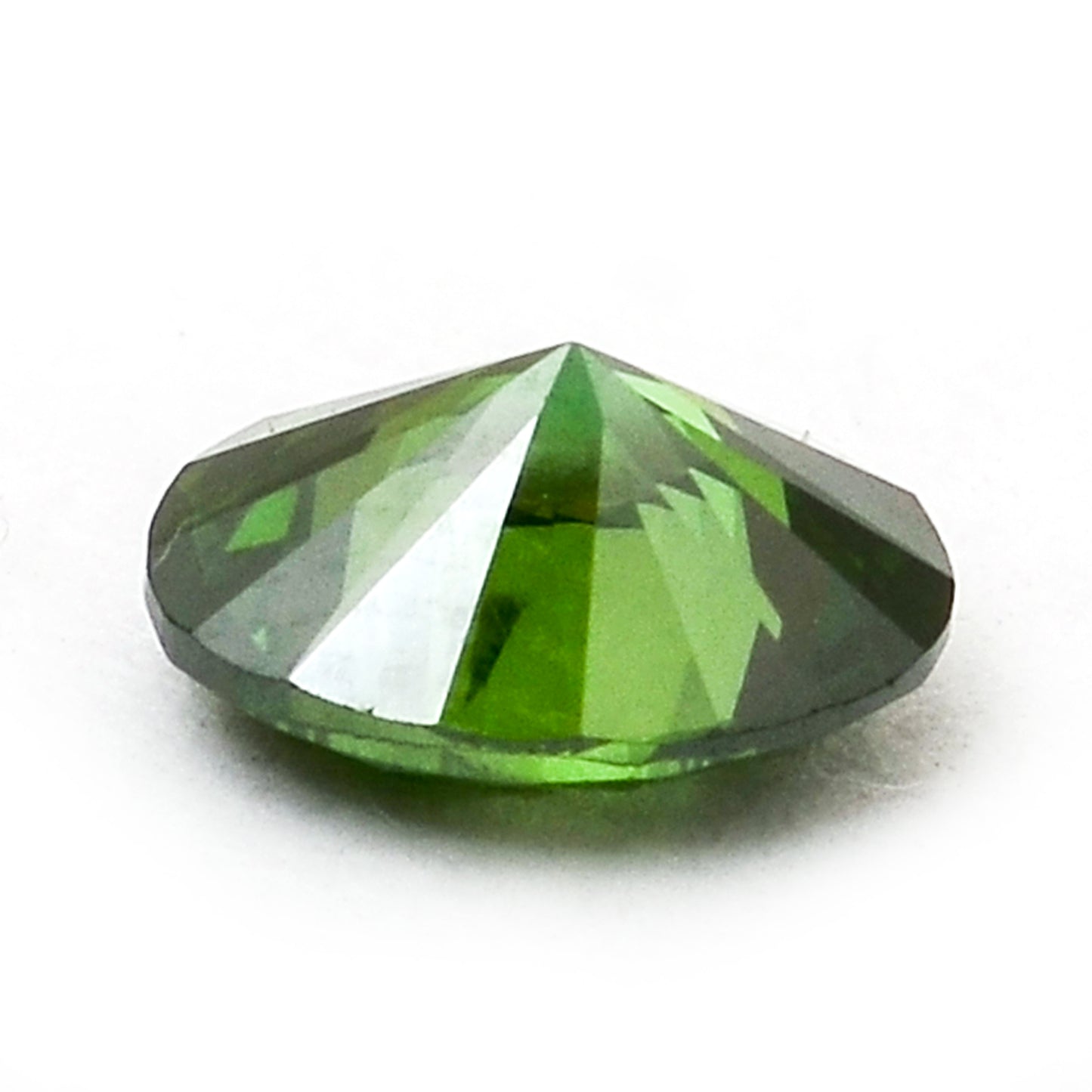 0.36 Green Diamond Oval Loose Diamond