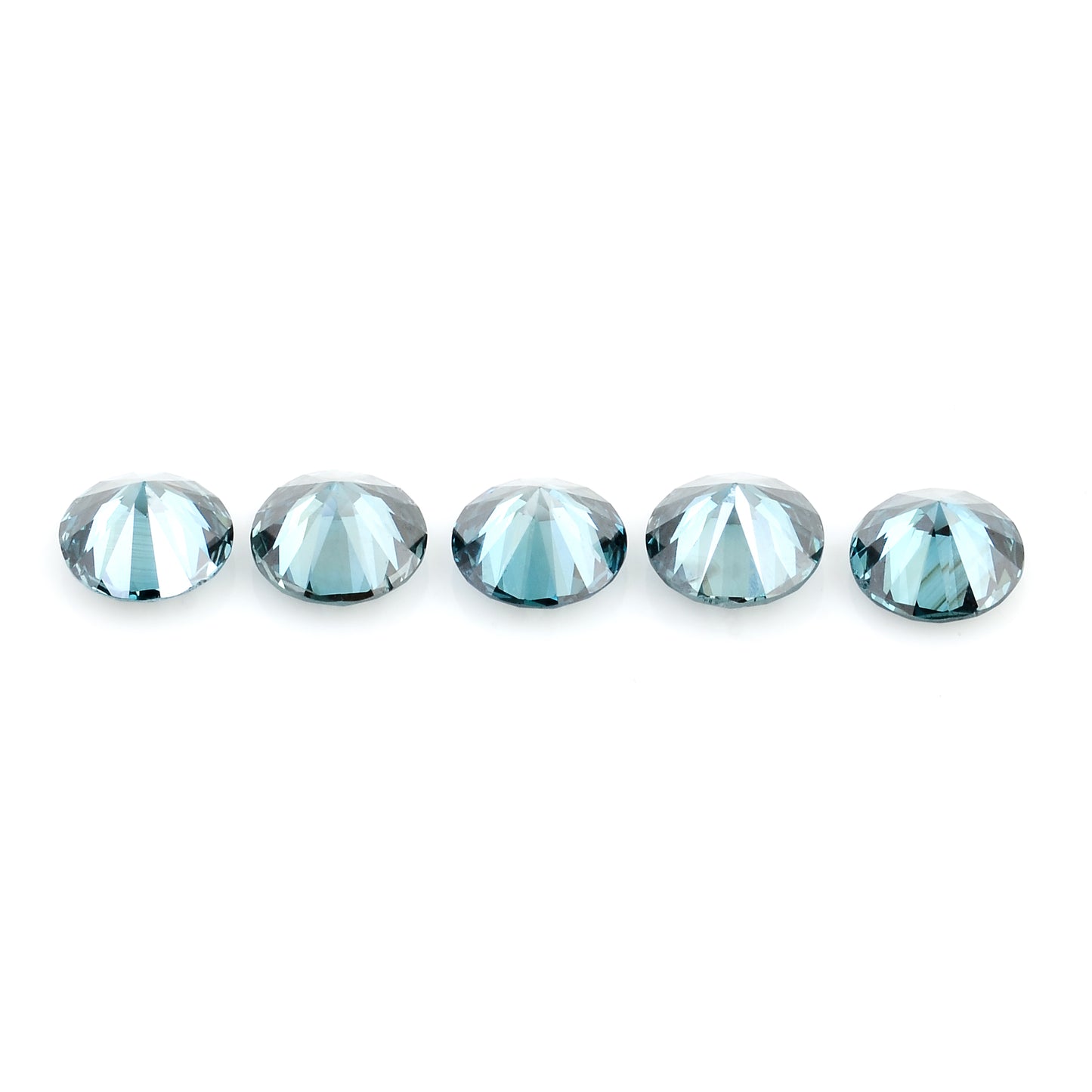0.79 Blue Diamond Round Loose Gemstone