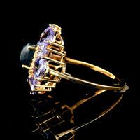5.69 Ct Oval Sapphire 14K Gold Ring