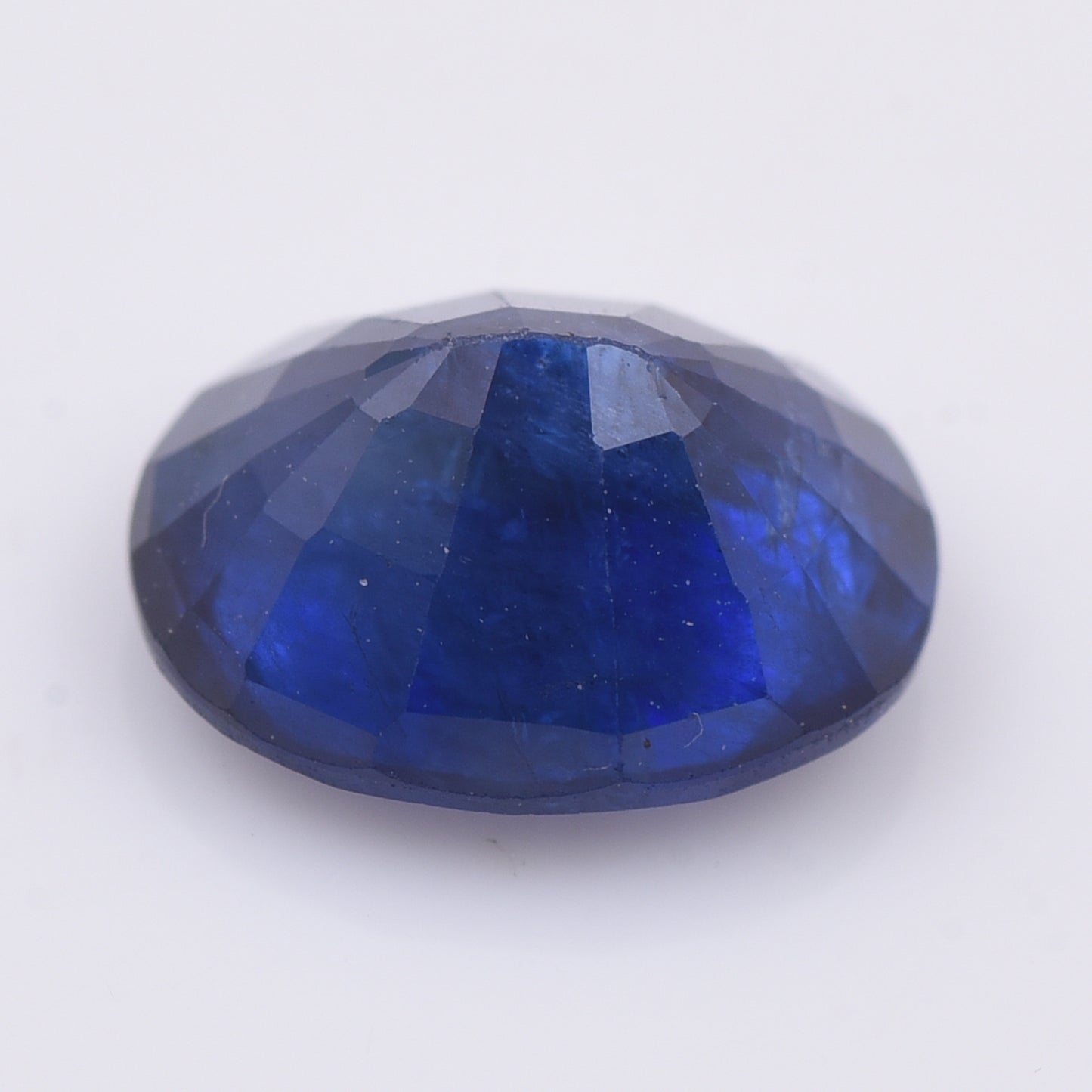 1.85 Natural Corundum Sapphire Oval Mixed Cut Gemstone