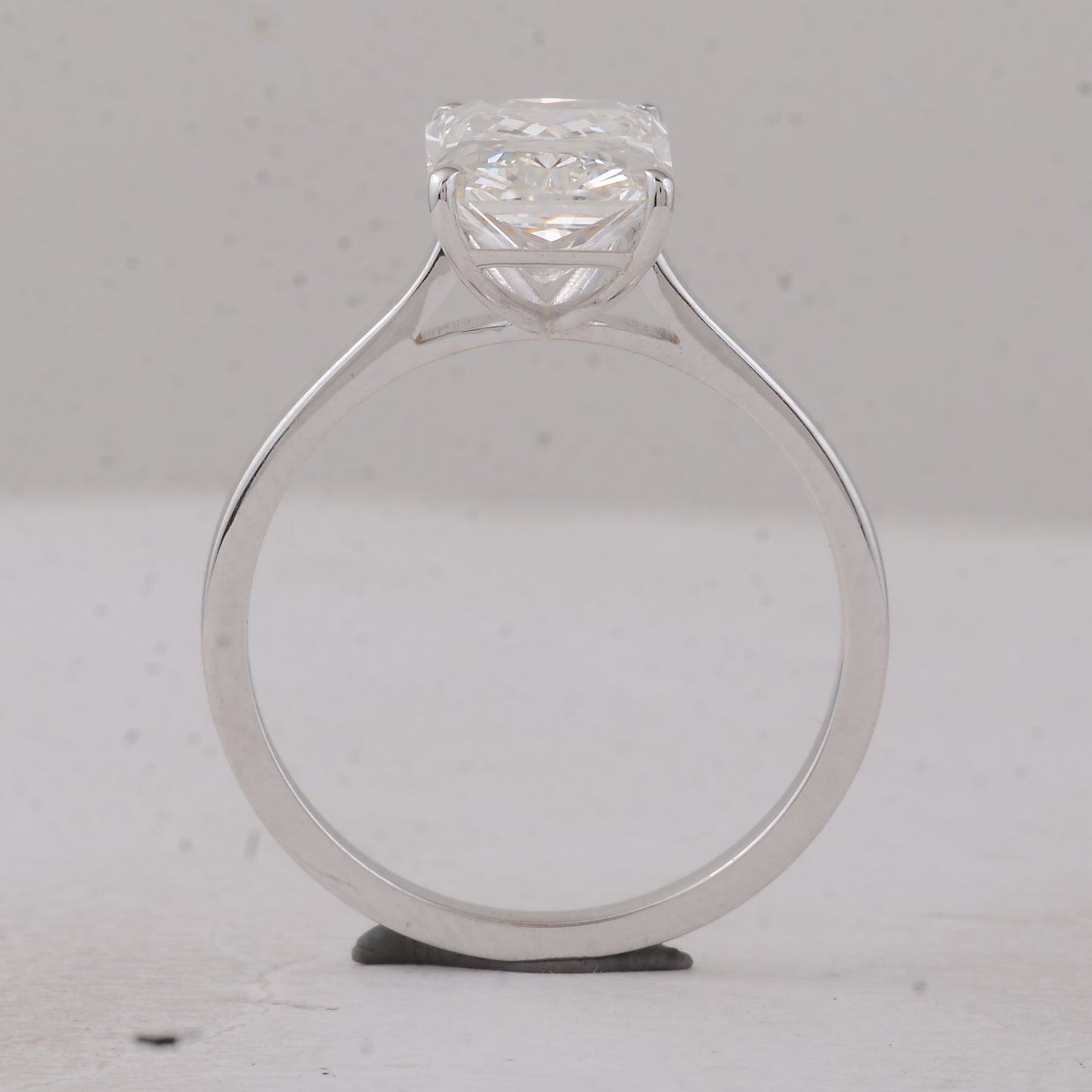 3.56 Carats Lab Grown Diamond 14K Gold Ring