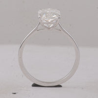 3.56 Carats Lab Grown Diamond 14K Gold Ring