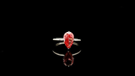 1.50 Carats Pink Lab Grown Diamond 14K Gold Ring
