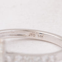3.35 Carats Lab Grown Diamond 14K Gold Ring