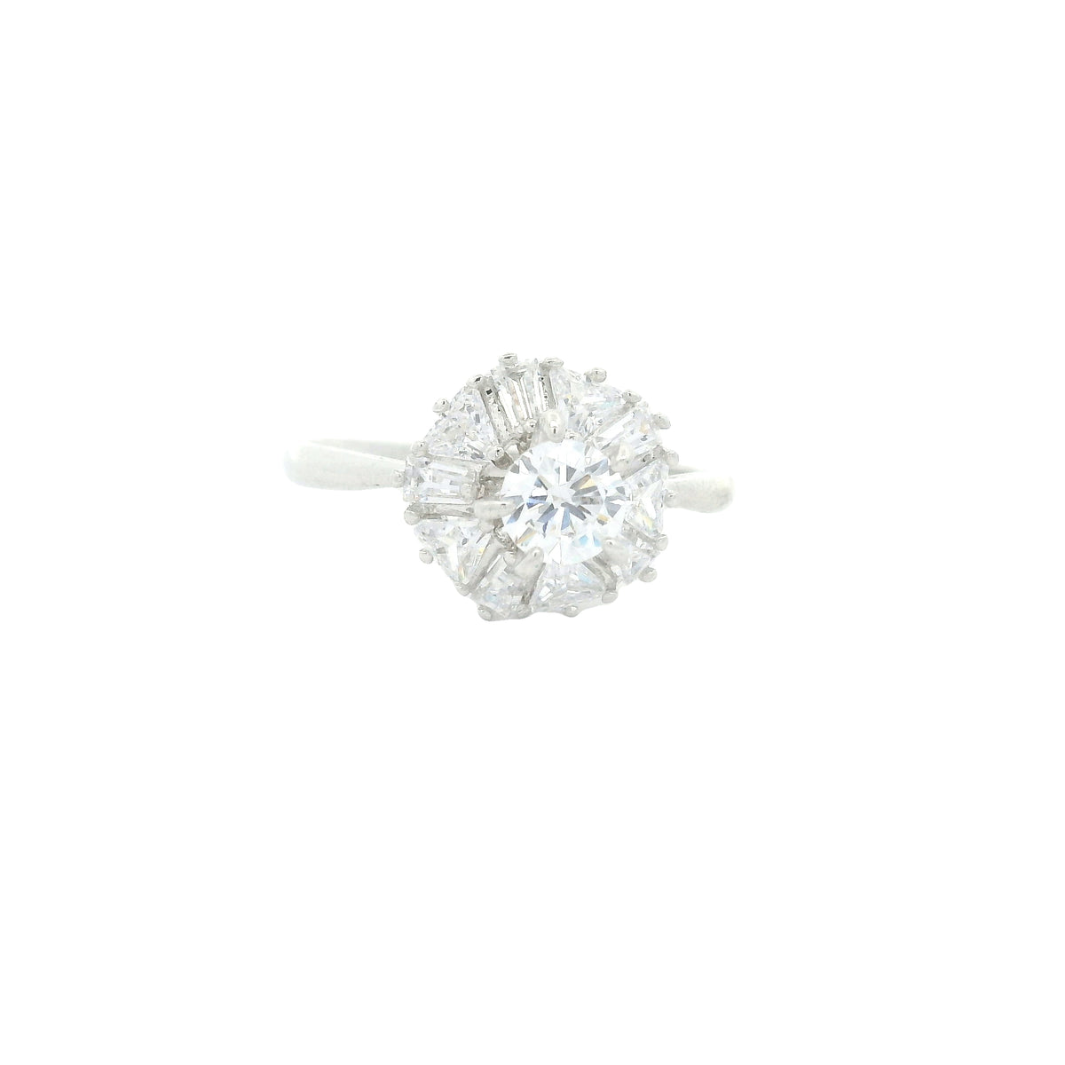3.50 Ct Cubic Zirconia 925 Sterling Silver Ring