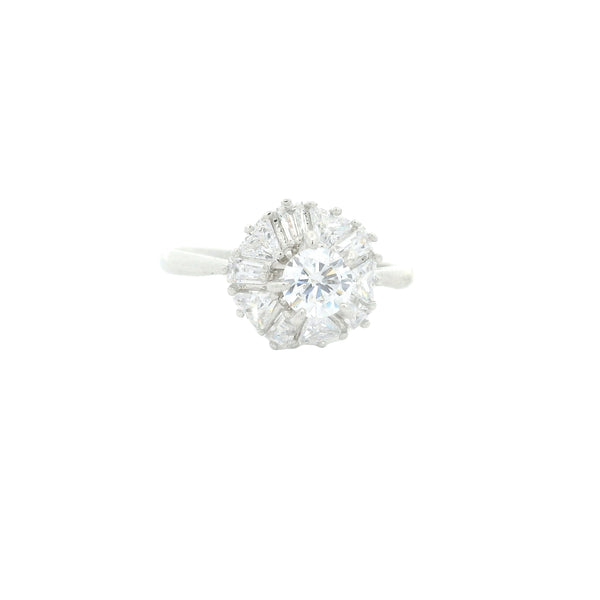 3.50 Ct Cubic Zirconia 925 Sterling Silver Ring