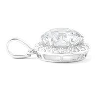 3.29 Carats Lab Grown Diamond 14K Gold Pendant
